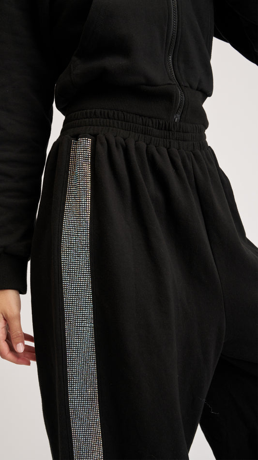 Sabrina Diamante Track Pants