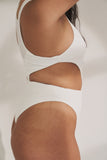 Teagan Bodysuit White