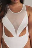 Teagan Bodysuit White