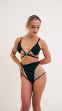 Lola Mesh Bralette Black