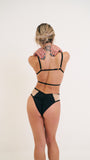 Lola Mesh Low Waist Bottom Black