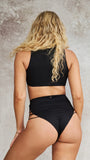Romy High Waist Bottoms Black