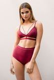 Bella Top - Strappy Triangle Top