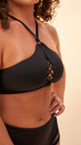Kylie Top - Criss Cross Halter Top Recycled