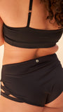 Kylie Top - Criss Cross Halter Top Recycled