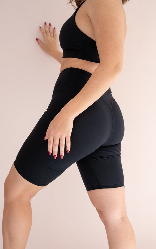 Sculpting Bike Short Recycled Black