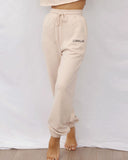Basic Track Pants - 100% Cotton Biodegradable Sand