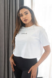 Crop T Shirt - Everyday Basic Crop White