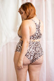 High Waist Shorts - Basic Scrunch Shorts LEOPARD
