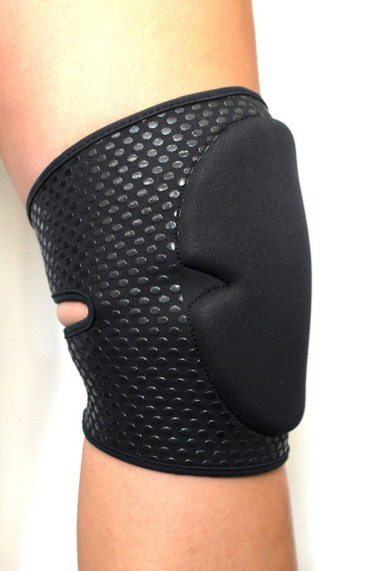 Sticky Silicone Knee Pads Black