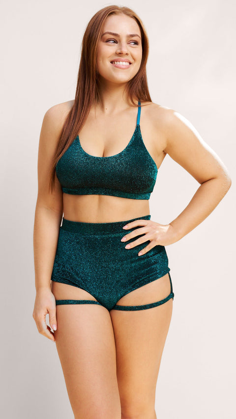 Athena Top in Ocean Shimmer