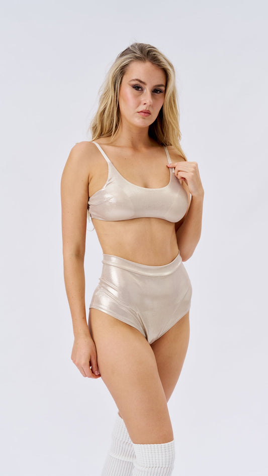 May Christmas Top Gold