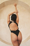 Charlie Mesh Bodysuit Black