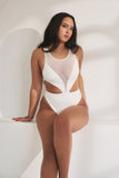 Teagan Bodysuit White