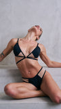 Lola Mesh Bralette Black