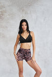 Sienna Mesh Cut Out Bra Black
