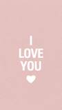 I LOVE YOU GIFT CARD