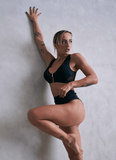 Odessa Mesh High Waist Bottoms Black