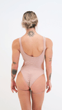 Imogen Diamante Bodysuit Taupe