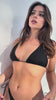 Ashley Diamante Bikini Black