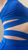 Serena Top - Strappy High Support Sports Bra Cobalt Blue