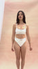 Pipa Cut Out High Waist Bottoms White