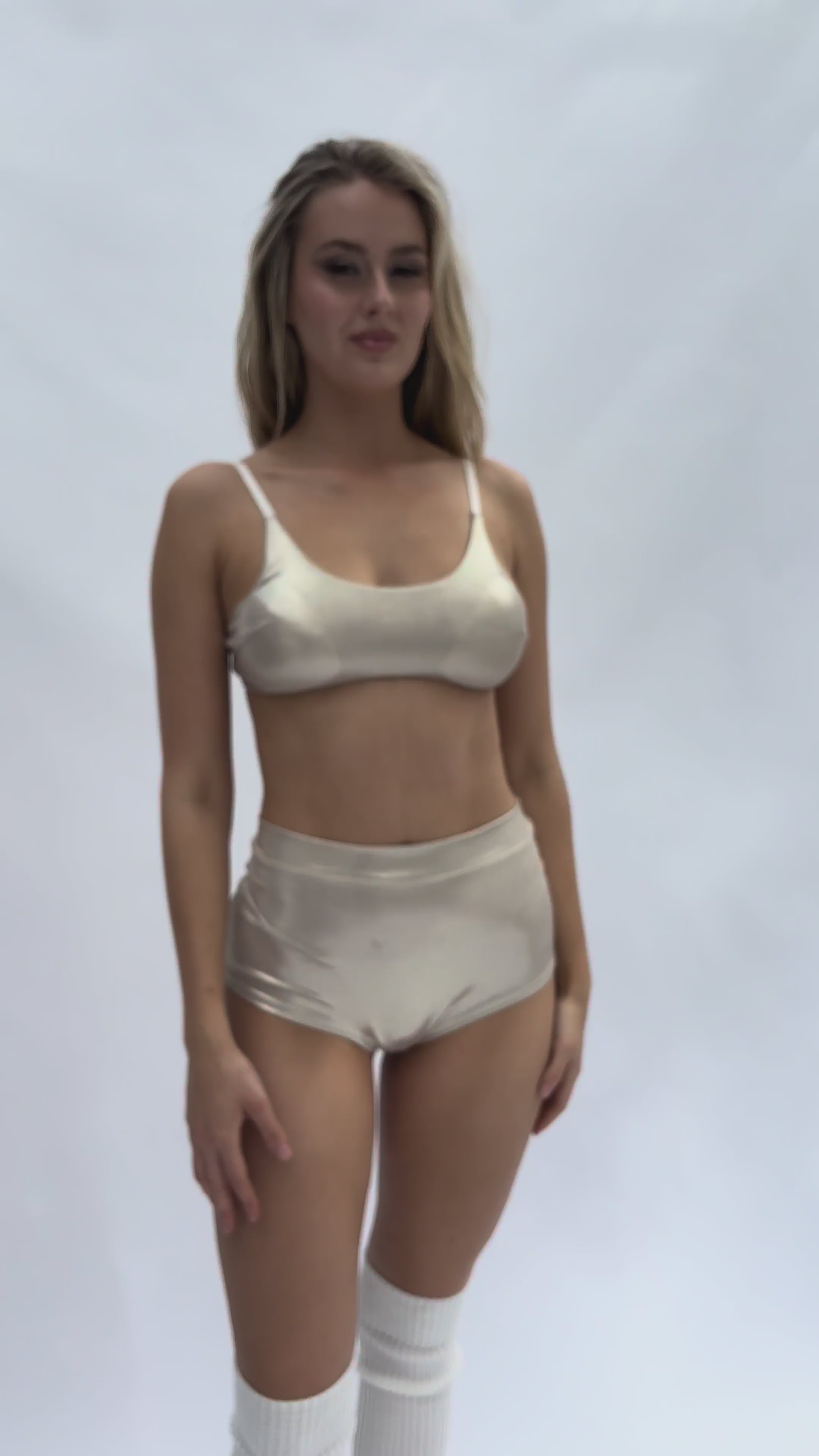 May Christmas Top Gold