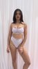 Pipa Cut Out High Waist Bottoms Lilac