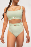 Venus High Waist - High Waist Bottom Recycled Light Green
