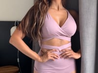 Tara High Waist - Strappy Scrunch High Waist Bottoms Recycled Mauve