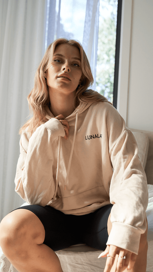 Basic Hoodie - 100% Cotton Biodegradable Sand