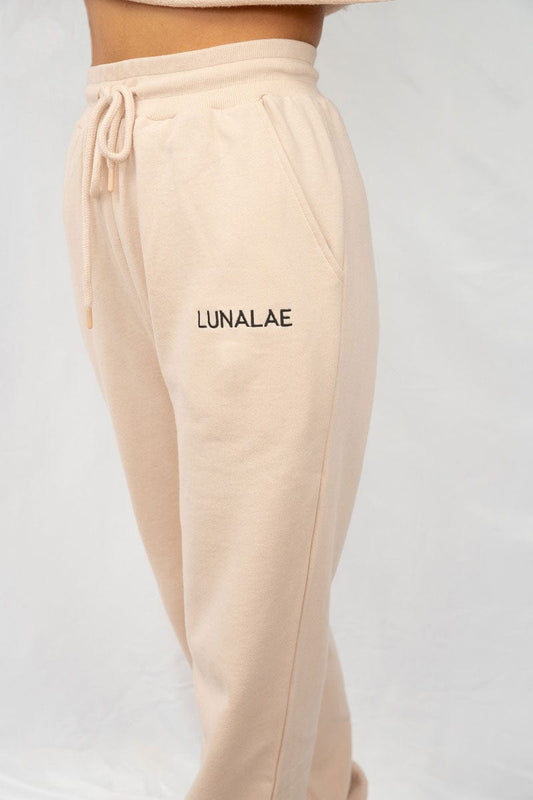 Basic Track Pants - 100% Cotton Biodegradable Sand