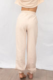 Basic Track Pants - 100% Cotton Biodegradable Sand