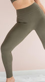 Jamilla Legging - Sculpting Panelled Legging Recycled Khaki