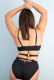 Lilah Bra - Strappy Underwire Bra Black