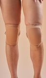 Velcro Sticky Grip Knee Pads Nude