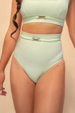 Venus High Waist - High Waist Bottom Recycled Light Green